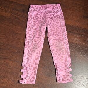 Cute pink leggings